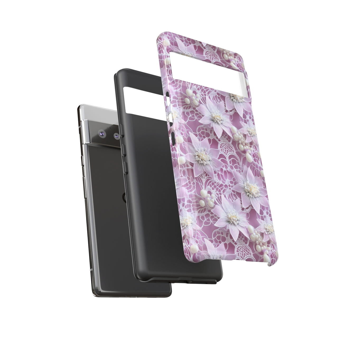 Coquette Clematis Tough Cases for Google Pixel 6 and Google Pixel 6 Pro