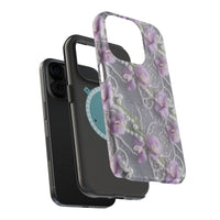 Thumbnail for Purple Sweet Pea - MagSafe Tough Case for iPhone 15, iPhone 15 Pro, iPhone 15 Plus, & iPhone 15 Pro Max