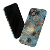 Thumbnail for Gemstones and Gold Lace Tough Case for iPhone 15, iPhone 15 Pro, iPhone 15 Plus, and iPhone 15 Pro Max