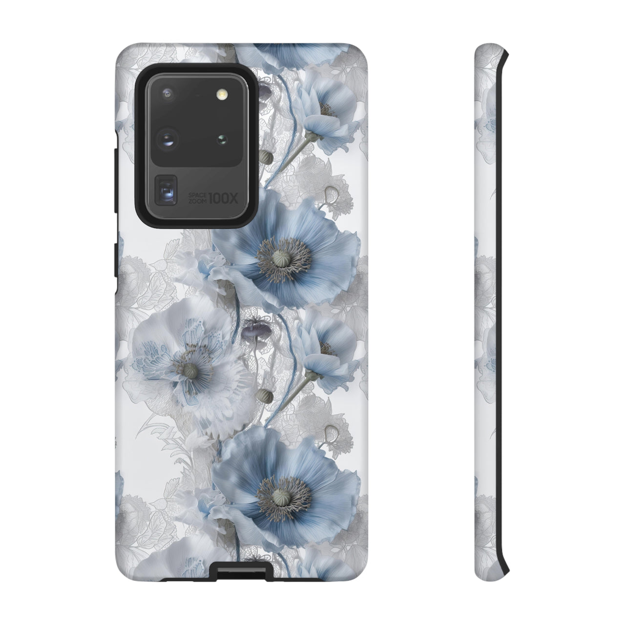 Himalayan Blue Poppy Tough Case for Samsung Galaxy S20, Samsung Galaxy S20+, Samsung Galaxy S20 Ultra, and Samsung Galaxy S20 FE