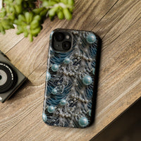 Thumbnail for Sea Foam Lace and Pearls - MagSafe Tough Case for iPhone 15, iPhone 15 Pro, iPhone 15 Plus, & iPhone 15 Pro Max