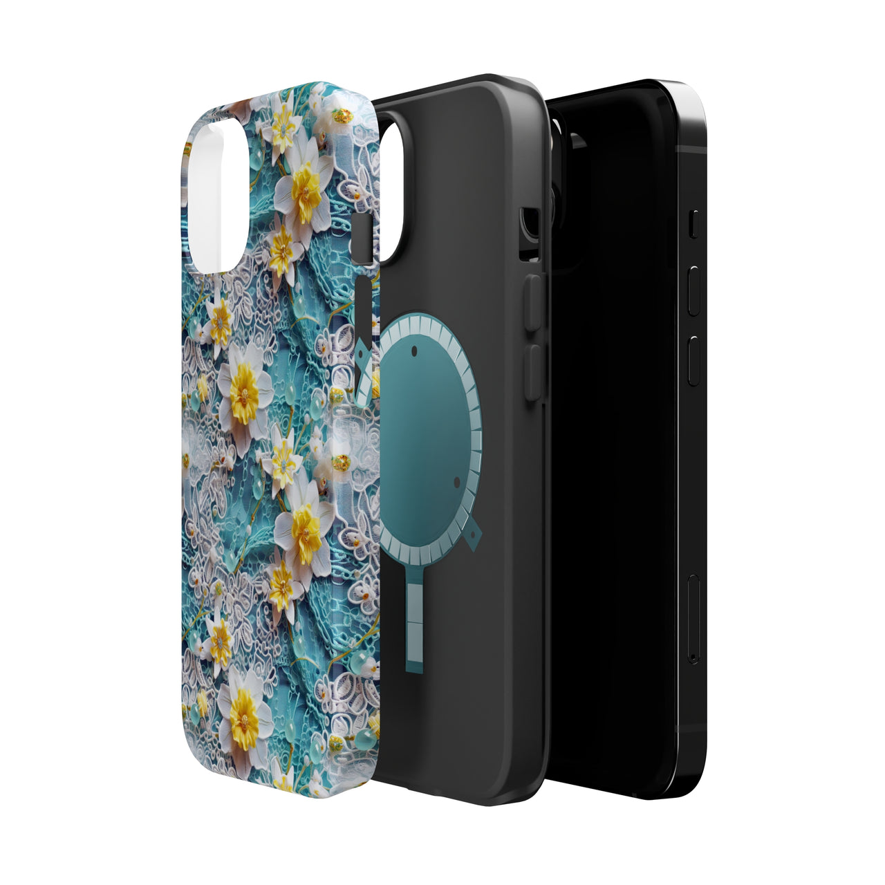 Daffodil for March Birthday - MagSafe Tough Case for iPhone 14, iPhone 14 Pro, iPhone 14 Plus, and iPhone 14 Pro Max