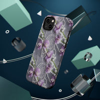 Thumbnail for Purple Sweet Pea MagSafe Tough Cases for iPhone 14, iPhone 14 Pro, iPhone 14 Plus, and iPhone 14 Pro Max