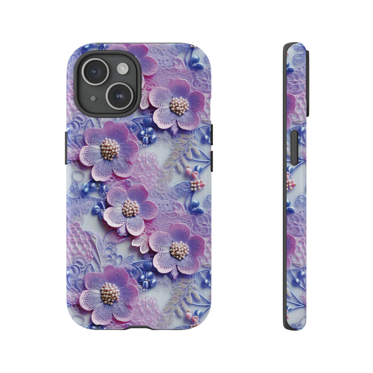 Pink and Purple Harmony - Tough Case for iPhone 15, iPhone 15 Pro, iPhone 15 Plus, and iPhone 15 Pro Max