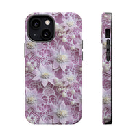 Thumbnail for Coquette Clematis MagSafe Tough Cases for iPhone 13, iPhone 13 Mini, iPhone 13 Pro, and iPhone 13 Pro Max.