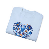 Thumbnail for Flower Heart Unisex Ultra Cotton Tee