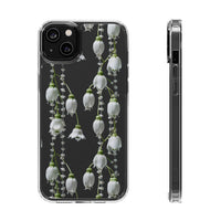 Thumbnail for *Clear Case* Canterbury Bells - iPhone 14, iPhone 14 Pro, iPhone 14 Plus, iPhone 14 Pro Max - Supports Wireless Charging