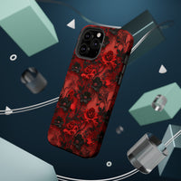 Thumbnail for Gothic Rose MagSafe Tough Cases for iPhone 13, iPhone 13 Mini, iPhone 13 Pro, and iPhone 13 Pro Max.