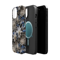 Thumbnail for Vintage Lace and Clematis MagSafe Tough Cases for iPhone 14, iPhone 14 Pro, iPhone 14 Plus, and iPhone 14 Pro Max