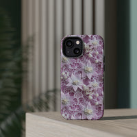 Thumbnail for Coquette Clematis MagSafe Tough Cases for iPhone 13, iPhone 13 Mini, iPhone 13 Pro, and iPhone 13 Pro Max.