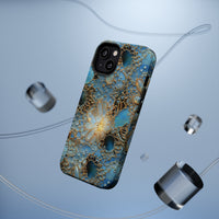 Thumbnail for Gemstones and Gold Lace MagSafe Tough Cases for iPhone 13, iPhone 13 Mini, iPhone 13 Pro, and iPhone 13 Pro Max.