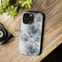 Thumbnail for Himalayan Blue Poppy Tough Case for iPhone 15, iPhone 15 Pro, iPhone 15 Plus, and iPhone 15 Pro Max