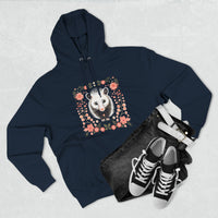 Thumbnail for Cozy Craft Opossum Three-Panel Fleece Hoodie