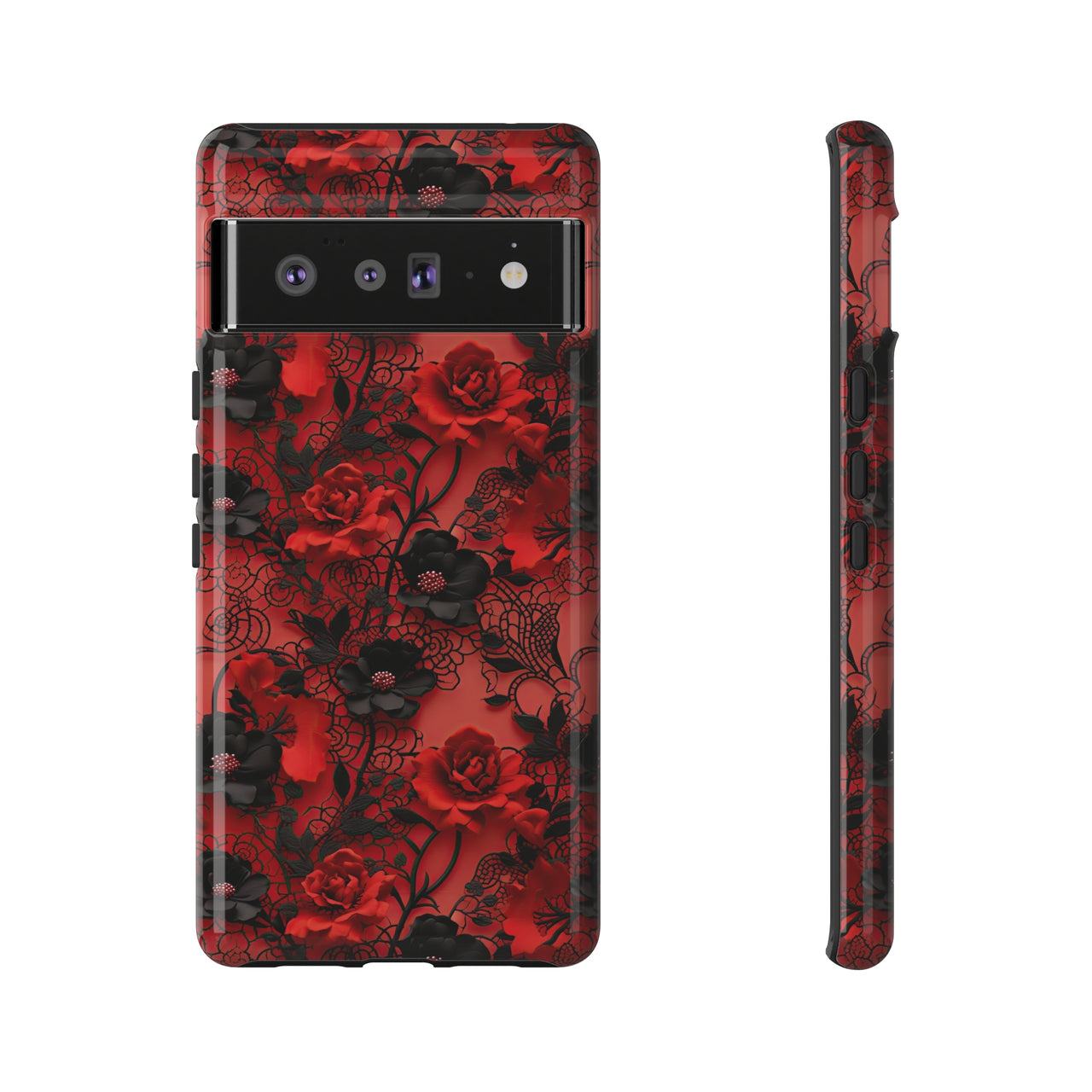 Gothic Rose Tough Cases for Google Pixel 6 and Google Pixel 6 Pro