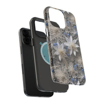 Thumbnail for Vintage Lace and Clematis - MagSafe Tough Case for iPhone 15, iPhone 15 Pro, iPhone 15 Plus, & iPhone 15 Pro Max