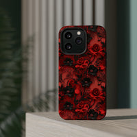 Thumbnail for Gothic Rose MagSafe Tough Cases for iPhone 13, iPhone 13 Mini, iPhone 13 Pro, and iPhone 13 Pro Max.