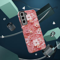 Thumbnail for Floral Champagne Toast Impact-Resistant Case for Samsung Galaxy S22, Samsung Galaxy S22 Plus, and Samsung Galaxy S22 Ultra. Supports Wireless Charging.