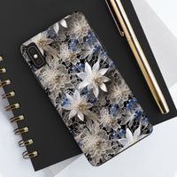 Thumbnail for Vintage Lace and Clematis Tough Phone Cases for iPhone X, iPhone XR, iPhone XS, and iPhone XS MAX. Supports Wireless Charging.