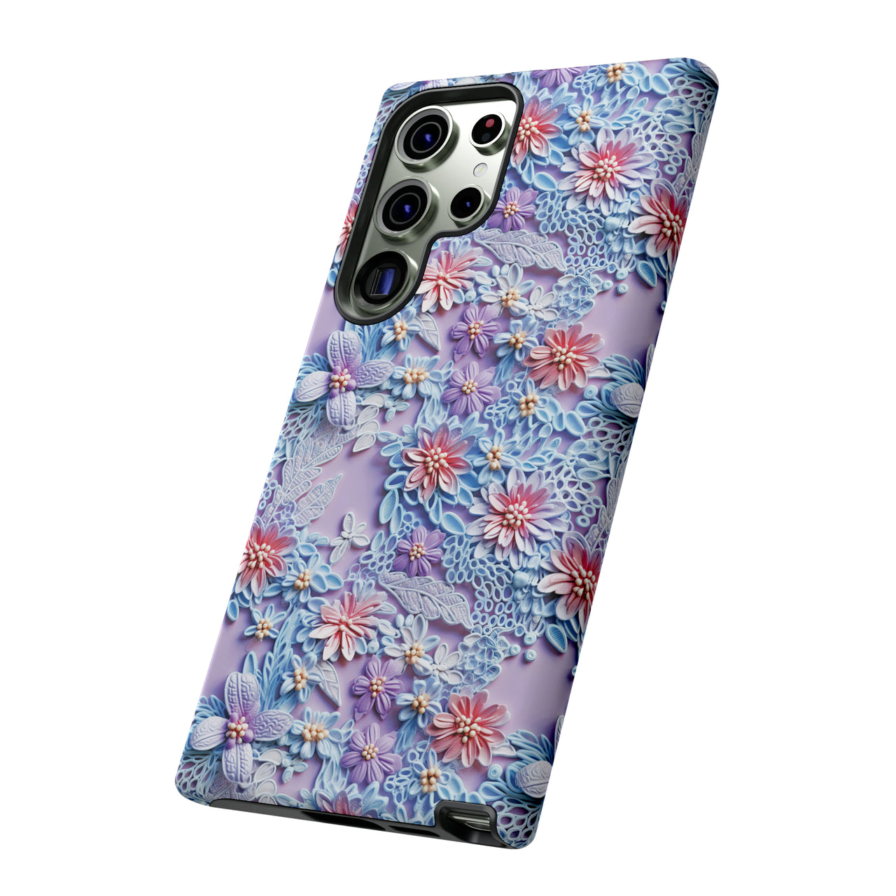 Cotton Candy Meadow - Tough Case for Samsung Galaxy S23, Samsung Galaxy S23 Plus, and Samsung Galaxy S23 Ultra