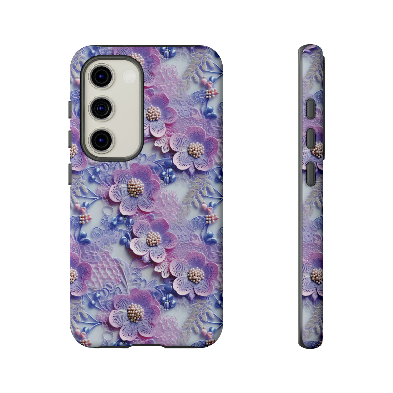 Pink and Purple Harmony - Tough Case for Samsung Galaxy S23, Samsung Galaxy S23 Plus, and Samsung Galaxy S23 Ultra