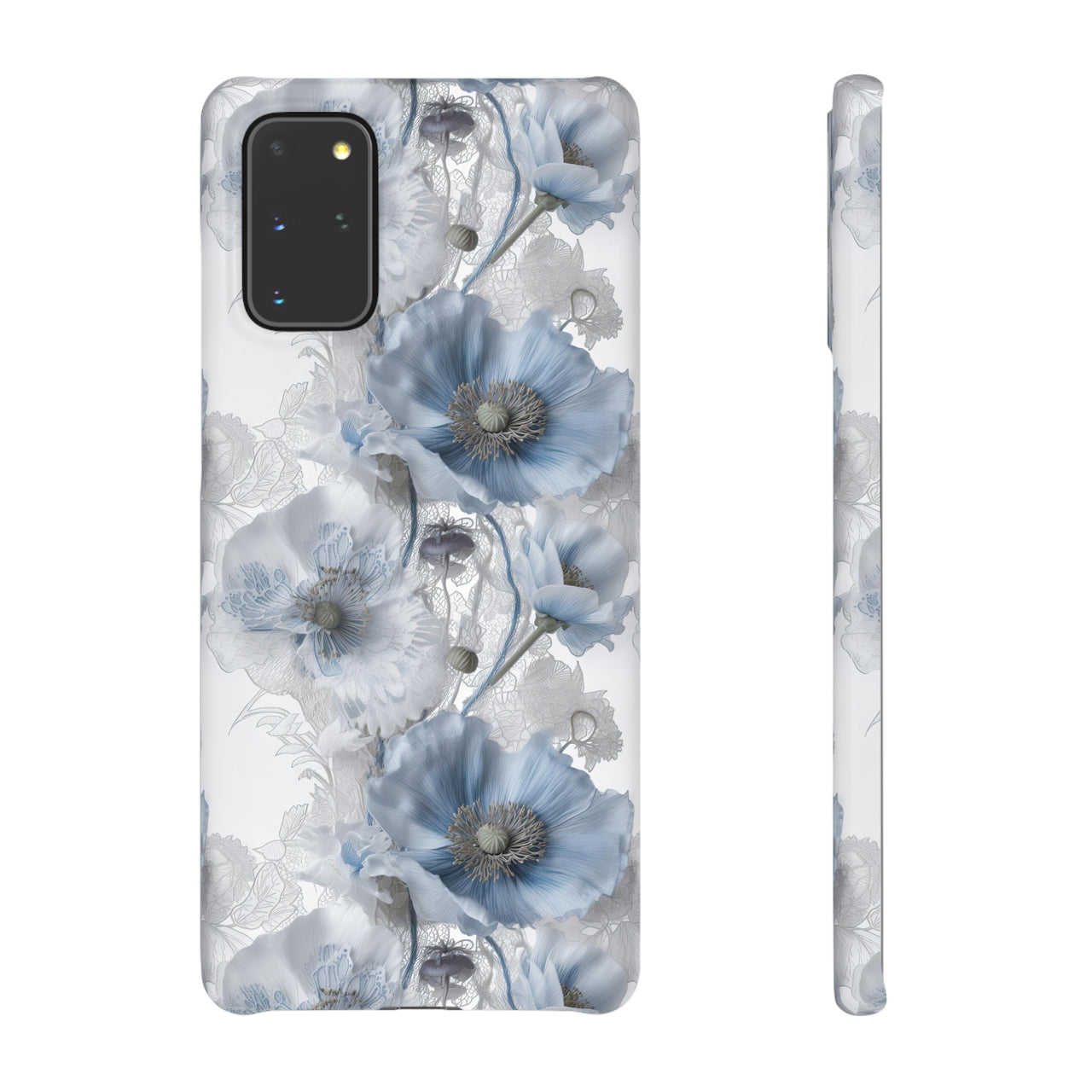 Himalayan Blue Poppy - Snap Case for Samsung Galaxy S20, Samsung Galaxy S20+, Samsung Galaxy S20 Ultra, & Samsung Galaxy S20 FE