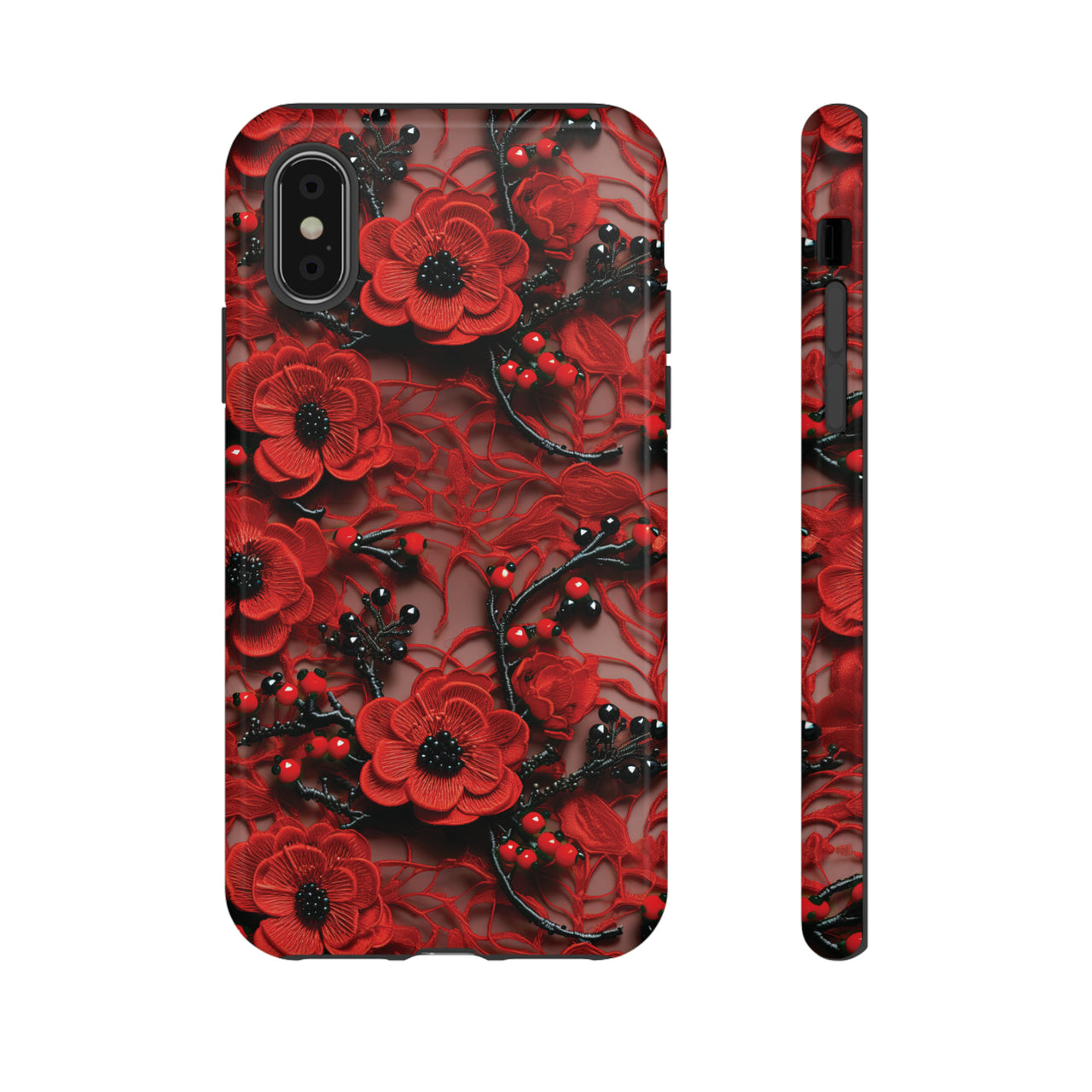 Scarlet Temptation Tough Cases for iPhone X, iPhone XR, iPhone XS, and iPhone XS MAX