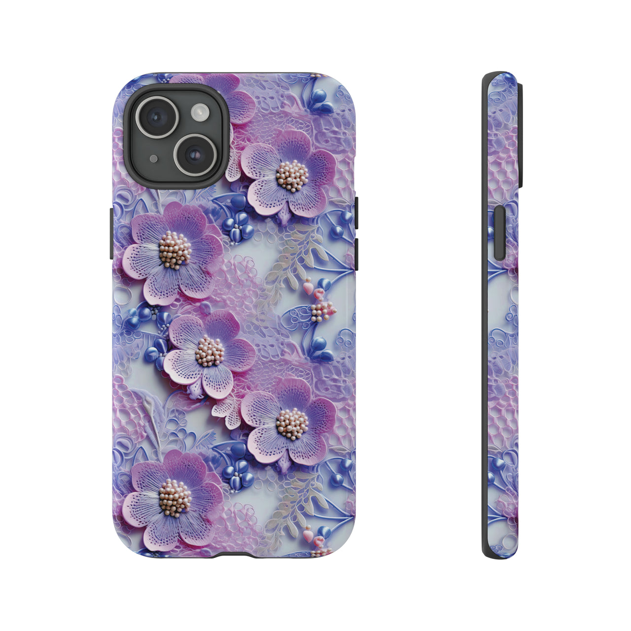 Pink and Purple Harmony - Tough Case for iPhone 15, iPhone 15 Pro, iPhone 15 Plus, and iPhone 15 Pro Max