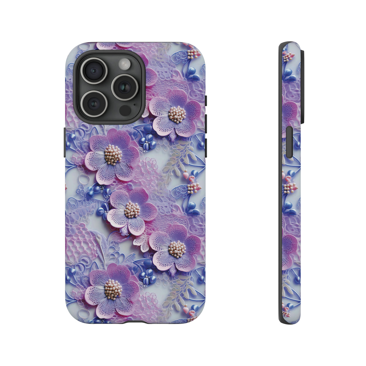 Pink and Purple Harmony - Tough Case for iPhone 15, iPhone 15 Pro, iPhone 15 Plus, and iPhone 15 Pro Max