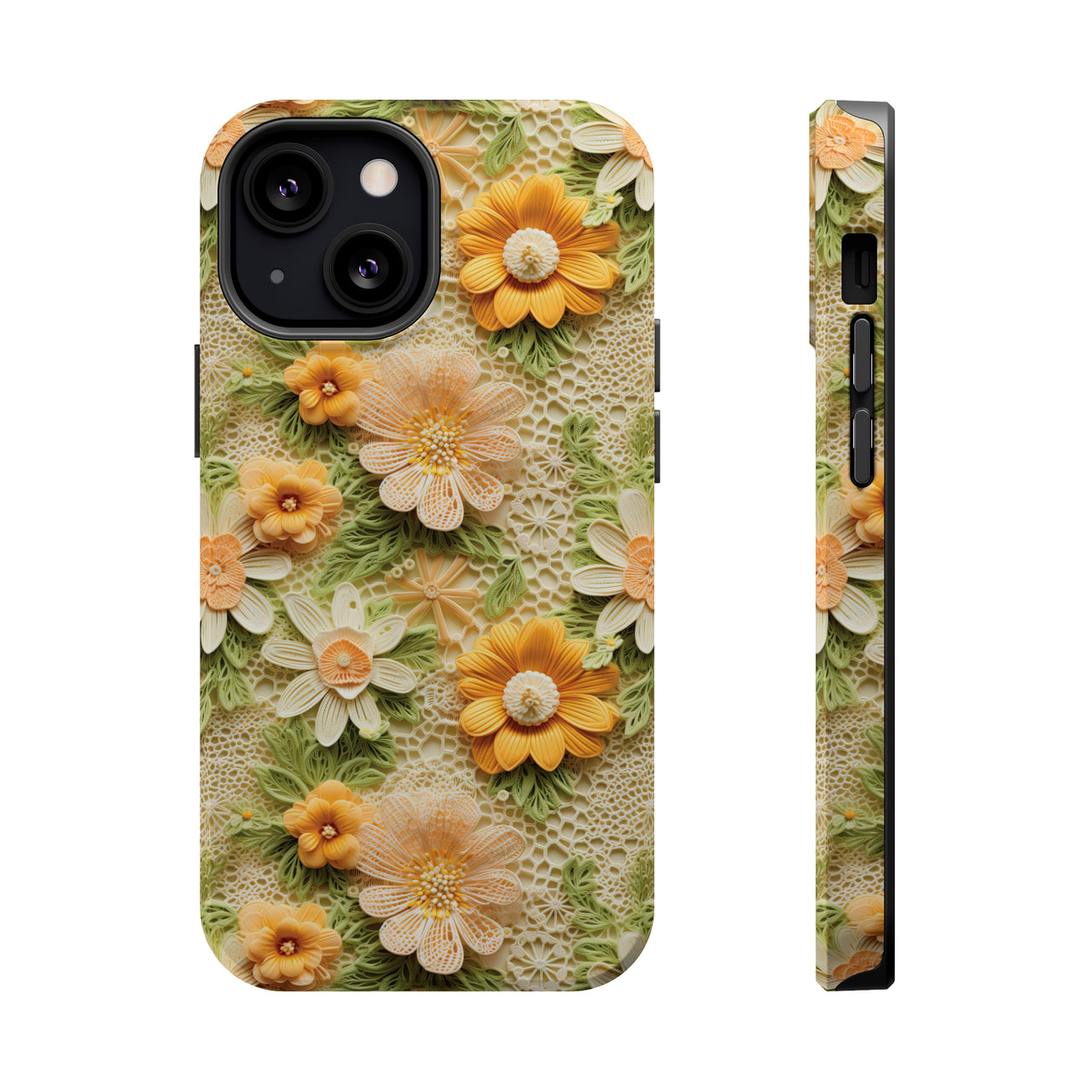 Meadow Sunshine - MagSafe Tough Cases for iPhone 13, iPhone 13 Mini, iPhone 13 Pro, and iPhone 13 Pro Max.