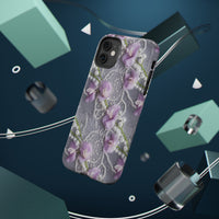 Thumbnail for Purple Sweet Pea Impact-Resistant Cases for iPhone 11, iPhone 11 Pro, and iPhone 11 Pro Max. Supports Wireless Charging.