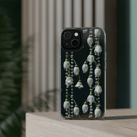 Thumbnail for *Clear Case* Canterbury Bells - iPhone 14, iPhone 14 Pro, iPhone 14 Plus, iPhone 14 Pro Max - Supports Wireless Charging