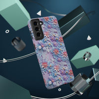 Thumbnail for Cotton Candy Meadow - Impact-Resistant Case for Samsung Galaxy S21, Samsung Galaxy S21 Plus, and Samsung Galaxy S21 Ultra. Supports Wireless Charging.