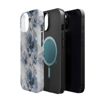 Thumbnail for Himalayan Blue Poppy MagSafe Tough Cases for iPhone 13, iPhone 13 Mini, iPhone 13 Pro, and iPhone 13 Pro Max.