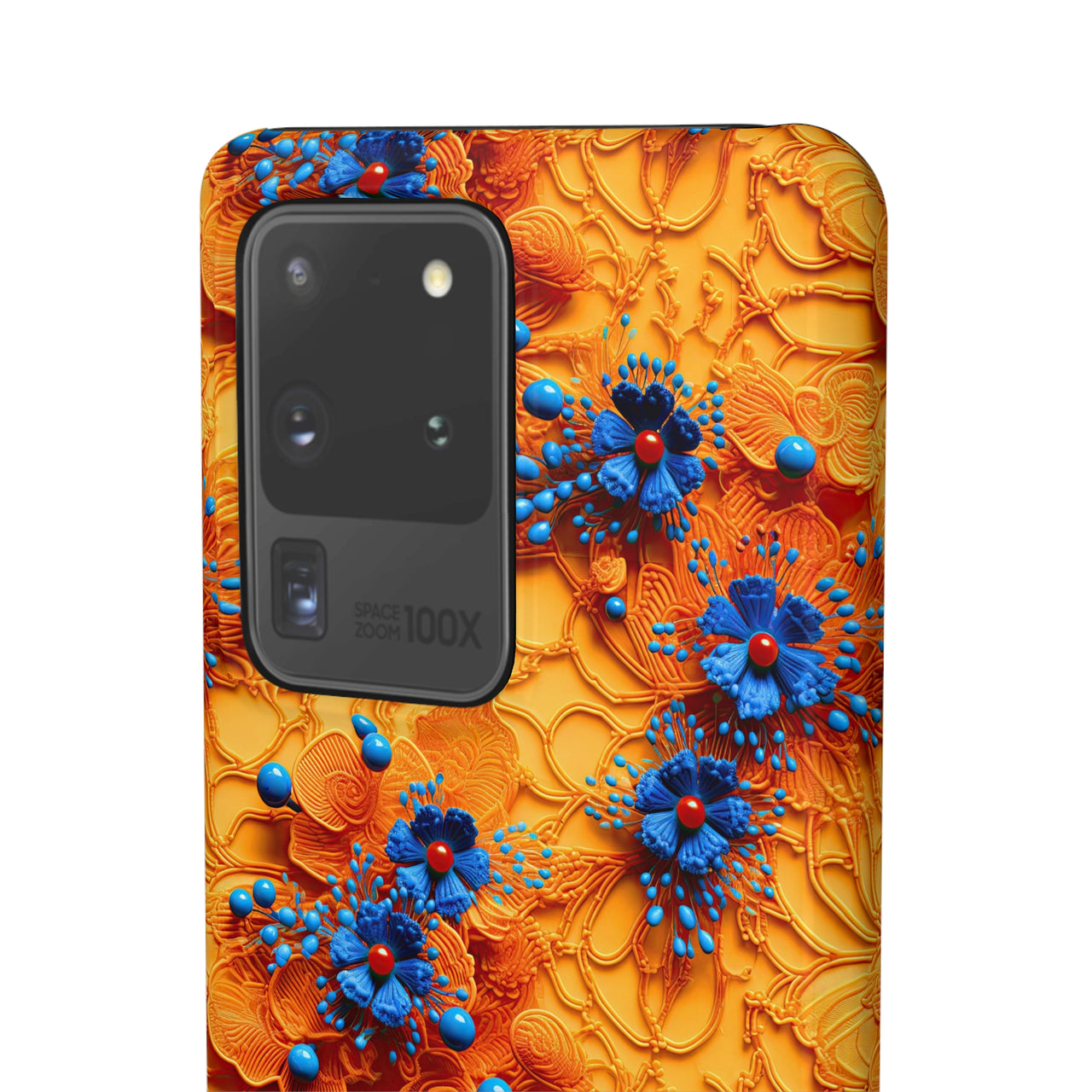 Royal Ryukyu Blossoms - Snap Case for Samsung Galaxy S20, Samsung Galaxy S20+, Samsung Galaxy S20 Ultra, & Samsung Galaxy S20 FE