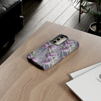 Thumbnail for Purple Sweet Pea Tough Cases for Samsung Galaxy S23, Samsung Galaxy S23 Pls, and Samsung Galaxy S23 Ultra