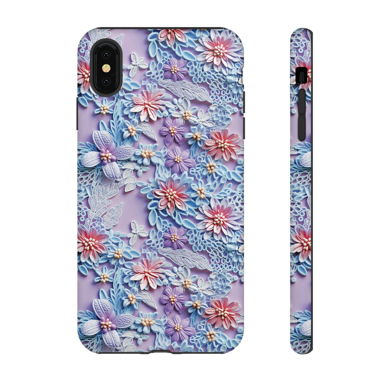 Cotton Candy Meadow - Tough Cases for iPhone X, iPhone XR, iPhone XS, and iPhone XS MAX