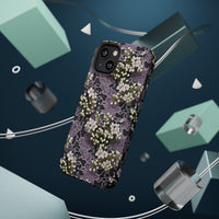 Thumbnail for White Flowers on a Purple Bed - MagSafe Tough Cases for iPhone 13, iPhone 13 Mini, iPhone 13 Pro, and iPhone 13 Pro Max.