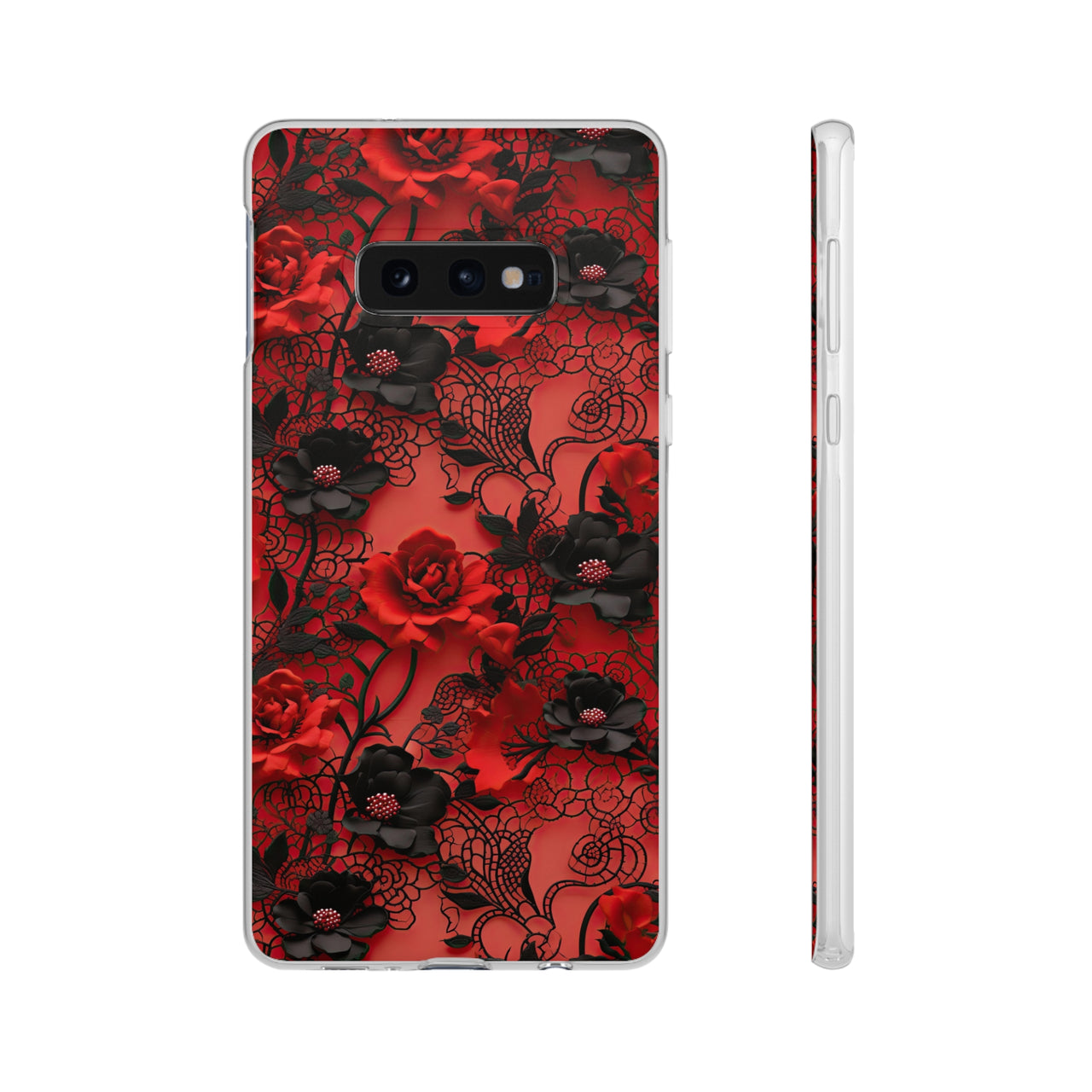 Gothic Rose - Flexi Cases for Samsung Galaxy S10, Samsung Galaxy S10E, & Samsung Galaxy S10 Plus