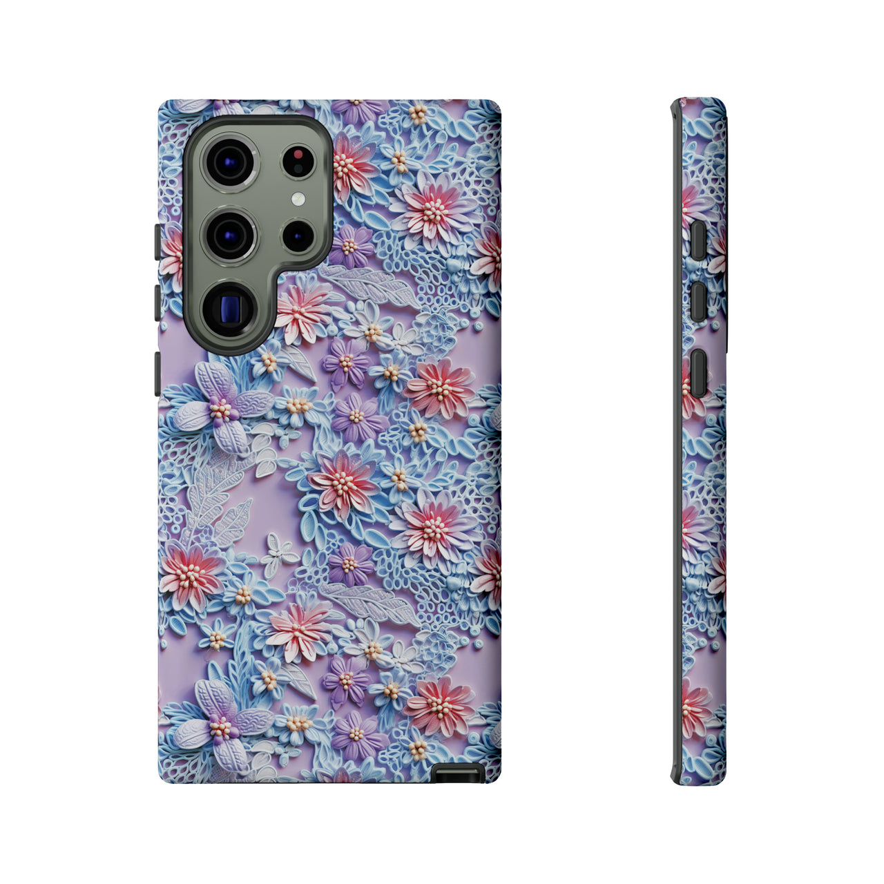 Cotton Candy Meadow - Tough Case for Samsung Galaxy S23, Samsung Galaxy S23 Plus, and Samsung Galaxy S23 Ultra