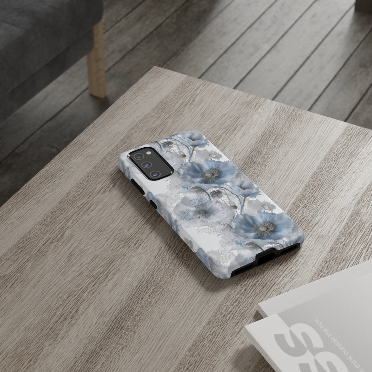 Himalayan Blue Poppy Tough Case for Samsung Galaxy S20, Samsung Galaxy S20+, Samsung Galaxy S20 Ultra, and Samsung Galaxy S20 FE