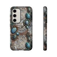 Thumbnail for Boho Agate and Lace Tough Cases for Samsung Galaxy S23, Samsung Galaxy S23 Plus, and Samsung Galaxy S23 Ultra