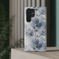 Thumbnail for Himalayan Blue Poppy Impact-Resistant Cases for Samsung Galaxy S22, Samsung Galaxy S22 Plus, and Samsung Galaxy S22 Ultra. Supports Wireless Charging.