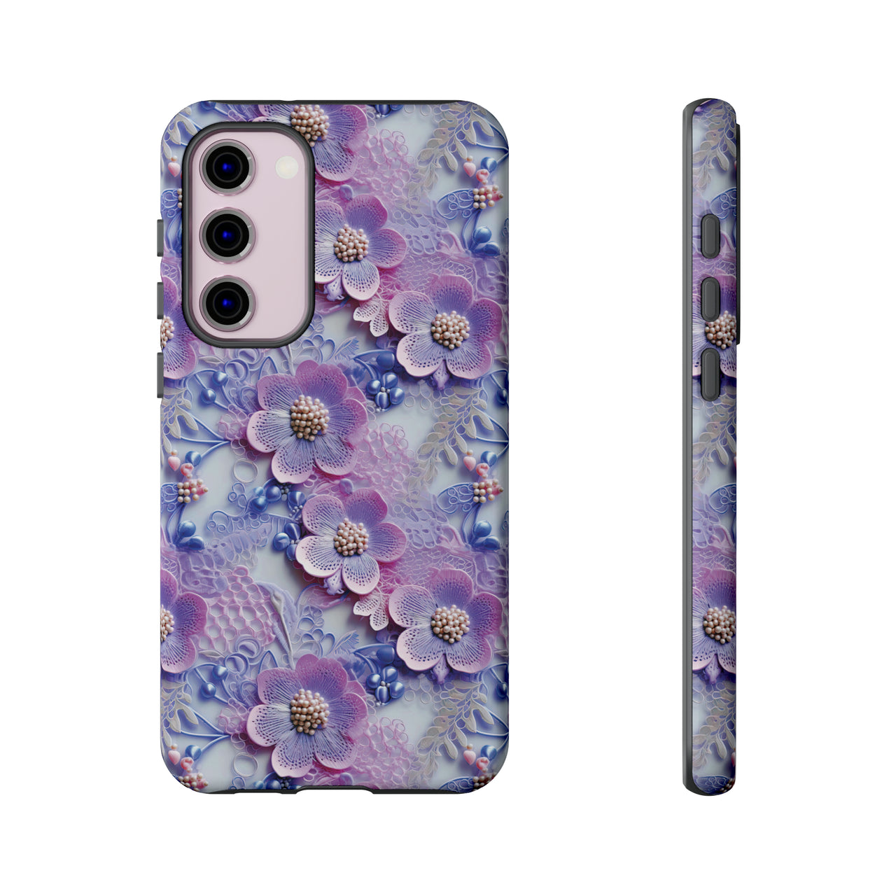 Pink and Purple Harmony - Tough Case for Samsung Galaxy S23, Samsung Galaxy S23 Plus, and Samsung Galaxy S23 Ultra