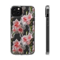 Thumbnail for *Clear Case* Gladioli Garden - iPhone 14, iPhone 14 Pro, iPhone 14 Plus, iPhone 14 Pro Max - Supports Wireless Charging