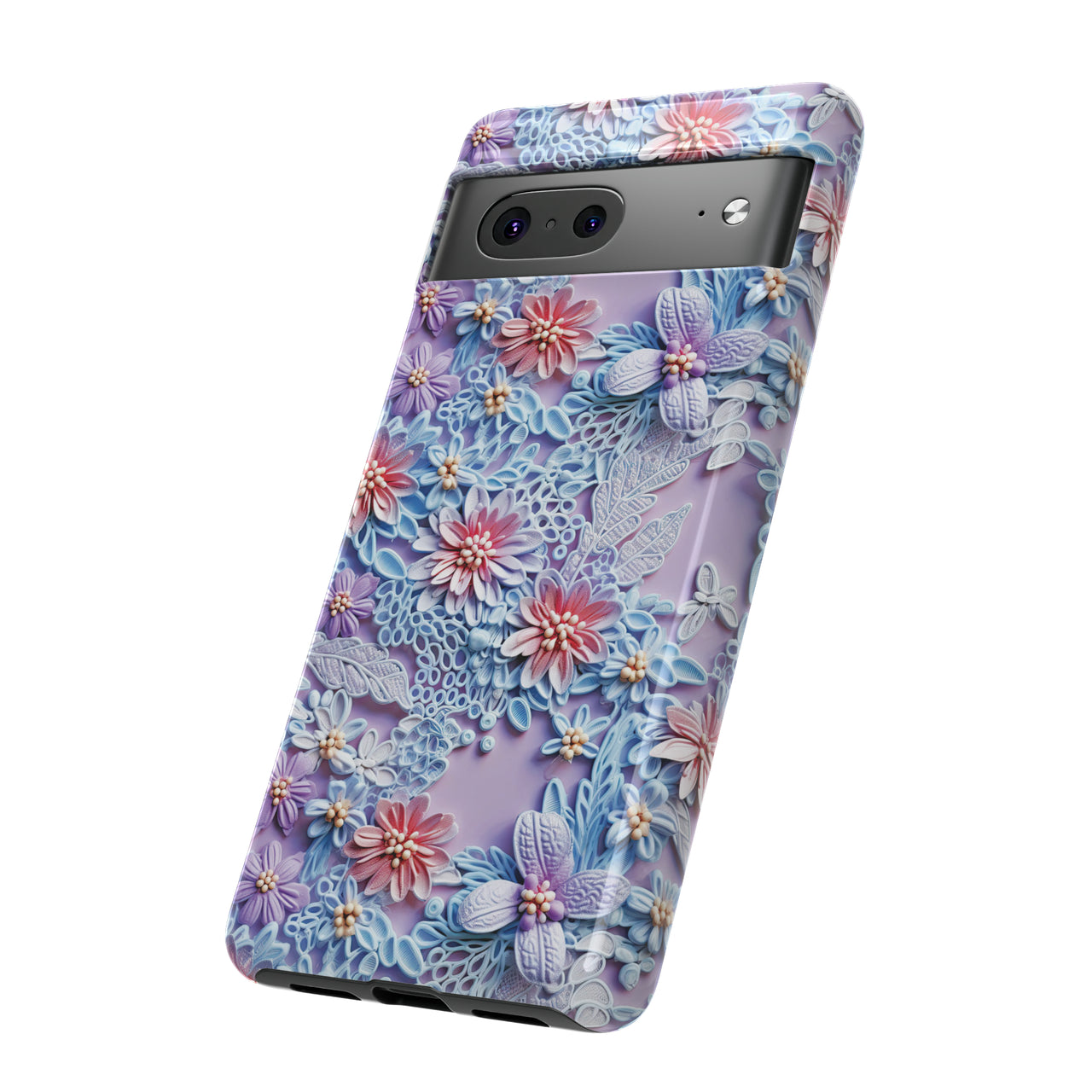 Cotton Candy Meadow - Tough Case for Google Pixel 7