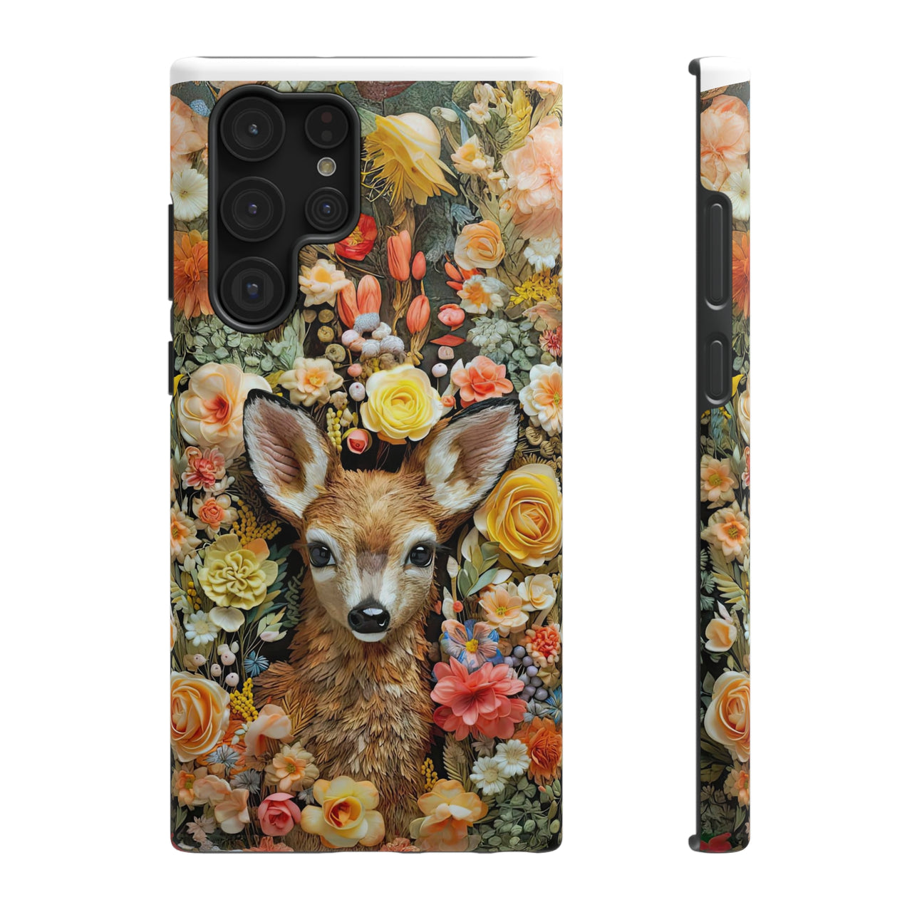 Fawn - Impact-Resistant Cases for Samsung Galaxy S22, Samsung Galaxy S22 Plus, and Samsung Galaxy S22 Ultra. Supports Wireless Charging.