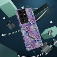 Thumbnail for Pink and Purple Harmony - Impact-Resistant Case for Samsung Galaxy S21, Samsung Galaxy S21 Plus, and Samsung Galaxy S21 Ultra. Supports Wireless Charging.