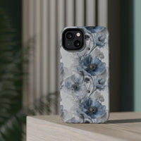 Thumbnail for Himalayan Blue Poppy MagSafe Tough Cases for iPhone 13, iPhone 13 Mini, iPhone 13 Pro, and iPhone 13 Pro Max.