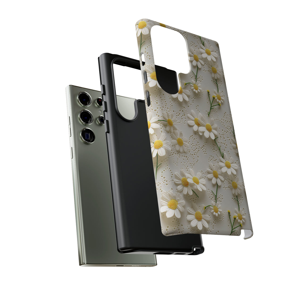 Daisy Tough Cases for Samsung Galaxy S23, Samsung Galaxy S23 Plus, and Samsung Galaxy S23 Ultra