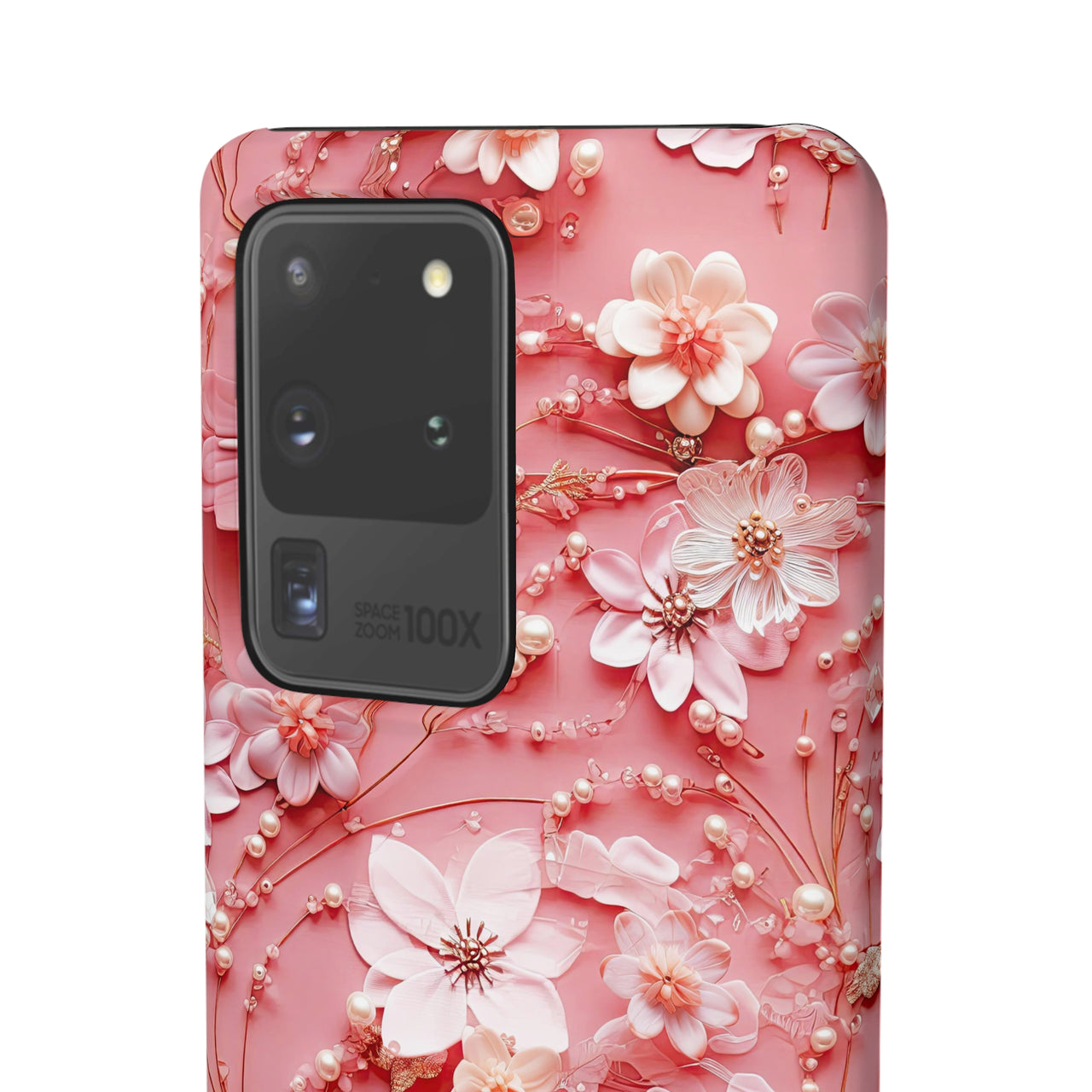 Floral Champagne Toast - Snap Case for Samsung Galaxy S20, Samsung Galaxy S20+, Samsung Galaxy S20 Ultra, & Samsung Galaxy S20 FE